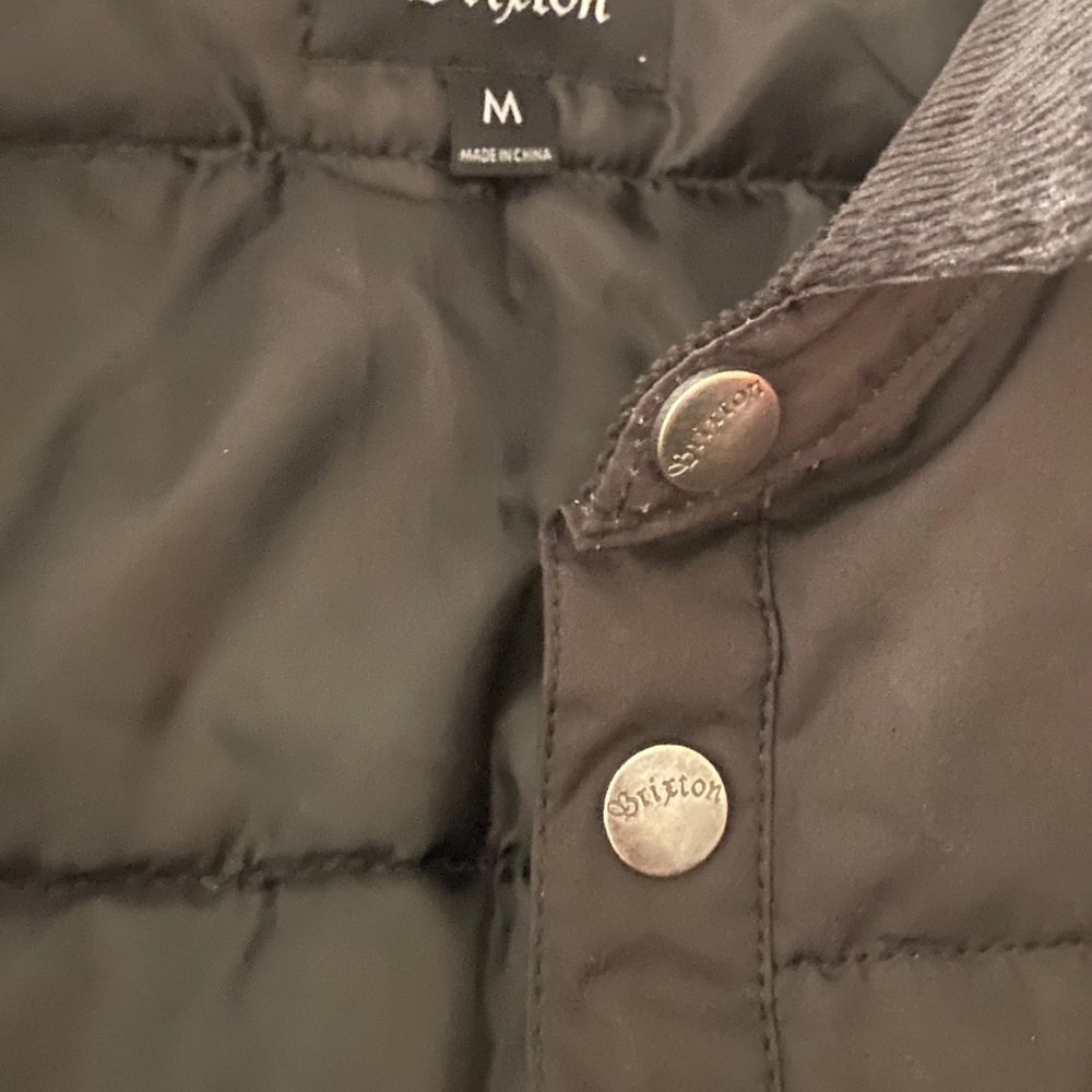 Brixton cass jacket - black - medium - NWT